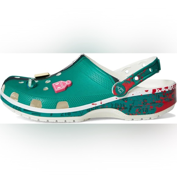 NWT Green Squid Game Themed Crocs - Picture 4 of 8